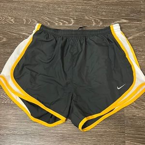 Nike Dri-Fit Tempo charcoal running shorts, women’s size S